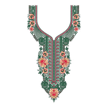 Salwar Suit Neck Line Embroidery Design