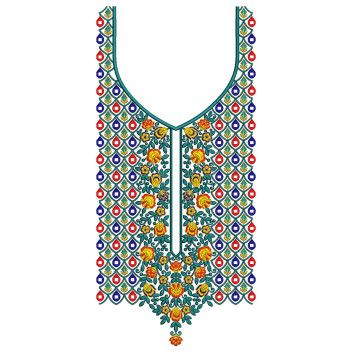 Trellis Rose Embroidery Design