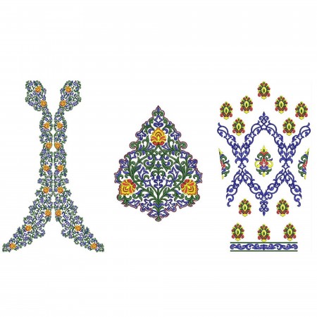 Sherwani Embroidery Design 18376