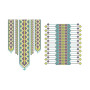 Tobe Dress Neck Cross Stitch Embroidery