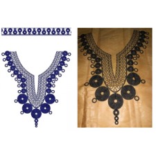 Tunic Neck Embroidery Design 22528 Tunic Neck Embroidery Design 22528
