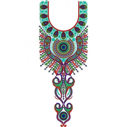 High Embroidery Neck Design High Embroidery Neck Design