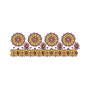 Malasian Motif Lace Border Embroidery Design