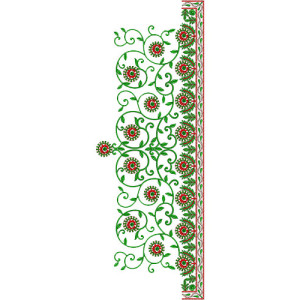 10404 Saree Embroidery Design