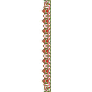 10407 Saree Embroidery Design