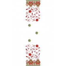 10407 Saree Embroidery Design