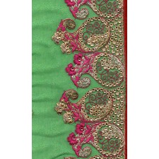 Saree Embroidery Design 10601