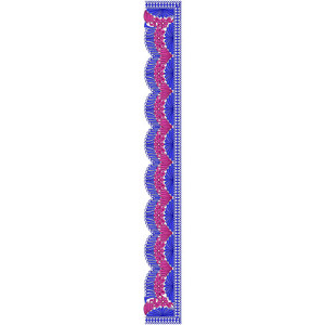 Saree Embroidery Design 10602