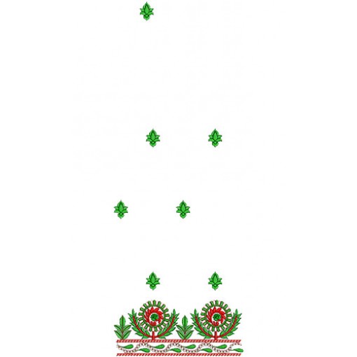 Saree Embroidery Design 10606