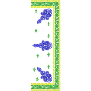Saree Embroidery 10944