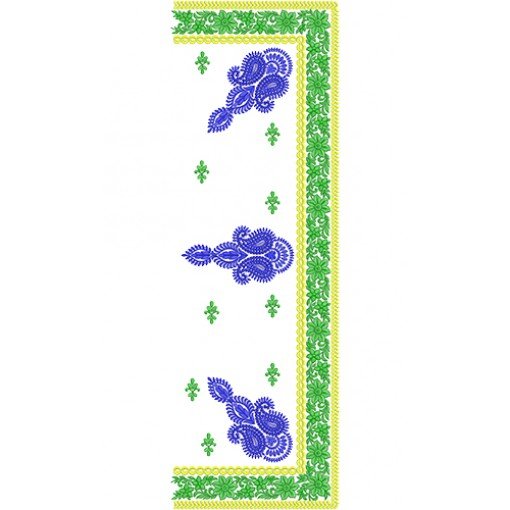 Saree Embroidery 10944