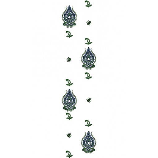 Saree Embroidery Design 13613