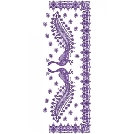 Saree Embroidery Design 18519