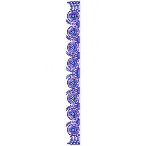 Saree Embroidery Design 18521