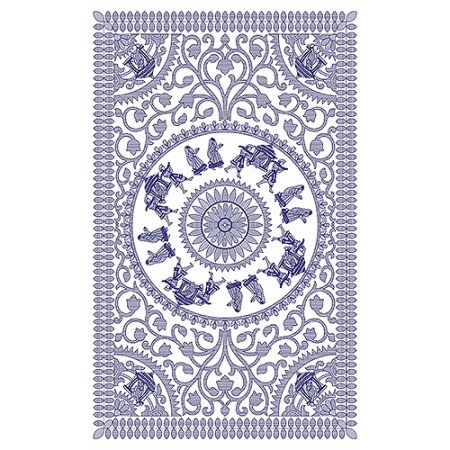 Saree Embroidery Design 18767