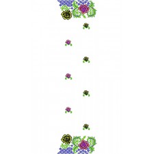 Saree Embroidery Design Patterns 4891