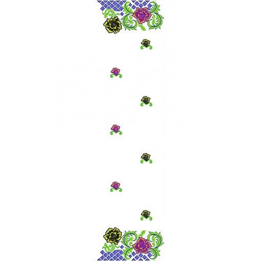 Saree Embroidery Design Patterns 4891