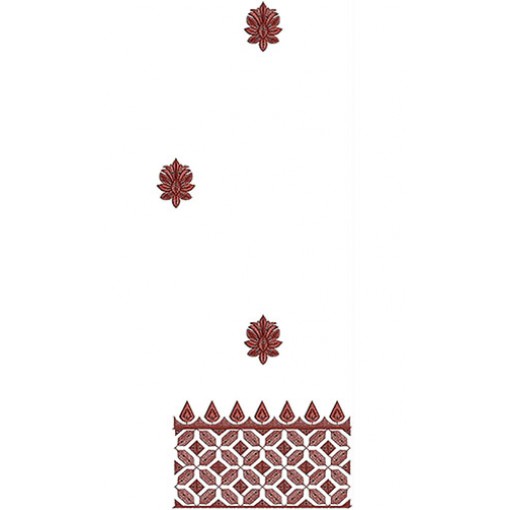 Embroidery Saree Design For India