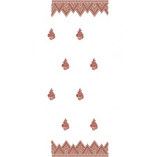 Simple Saree Embroidery Designs 6406