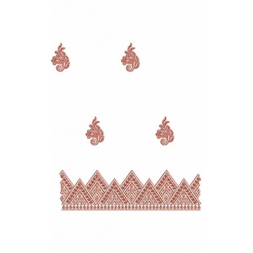 Simple Saree Embroidery Designs 6406
