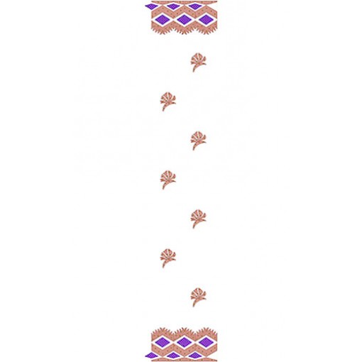 Kantha Embroidery Saree Design