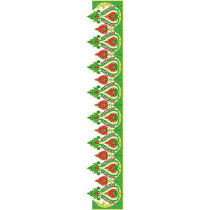 8345 Saree Embroidery Design