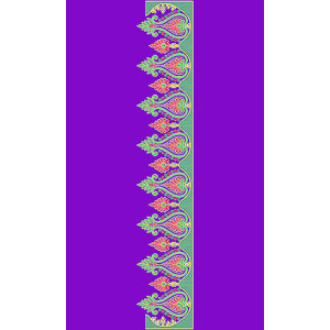 8345 Saree Embroidery Design