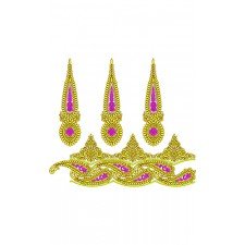 9116 Saree Embroidery Design