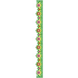 9117 Saree Embroidery Design