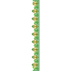 9118 Saree Embroidery Design