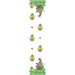 9118 Saree Embroidery Design