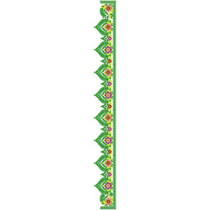 9120 Saree Embroidery Design