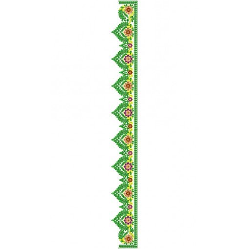 9120 Saree Embroidery Design