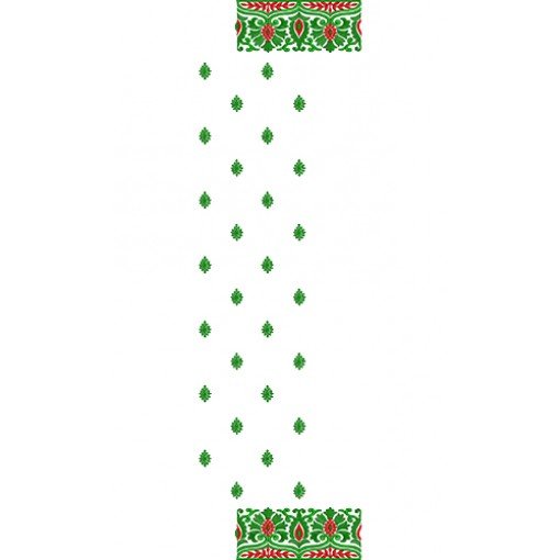9210 Saree Embroidery Design
