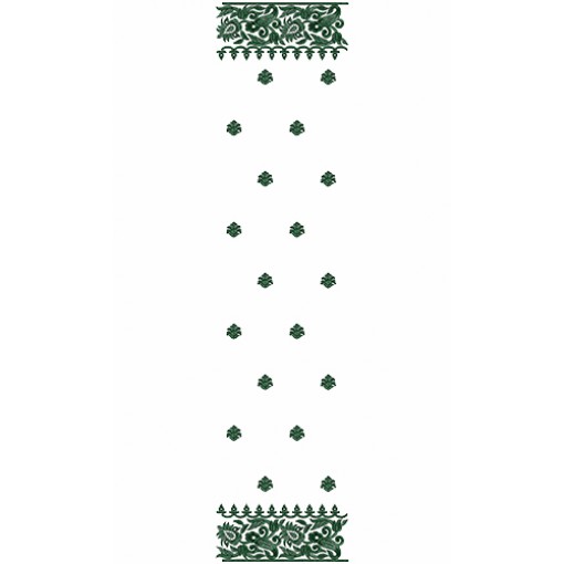 9217 Saree Embroidery Design