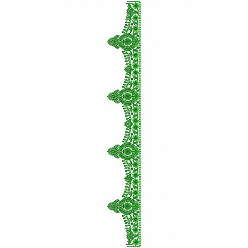 9442 Saree Embroidery Design