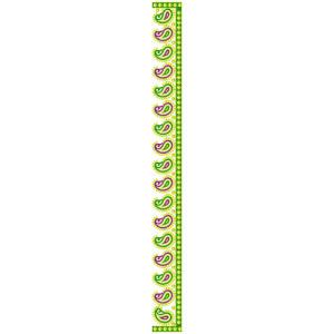 9552 Saree Embroidery Design