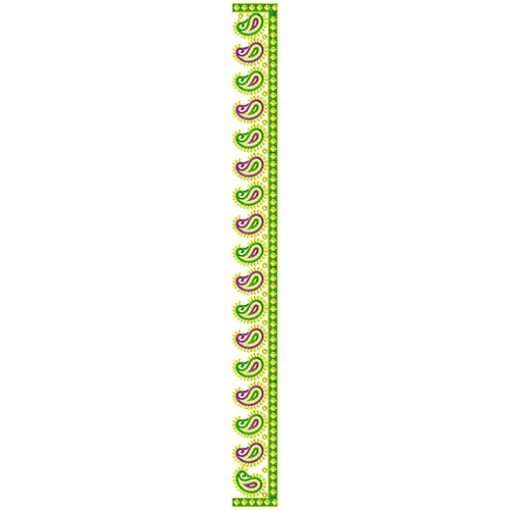 9552 Saree Embroidery Design