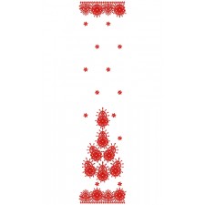 9646 Saree Embroidery Design