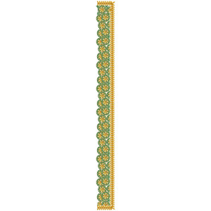 9647 Saree Embroidery Design