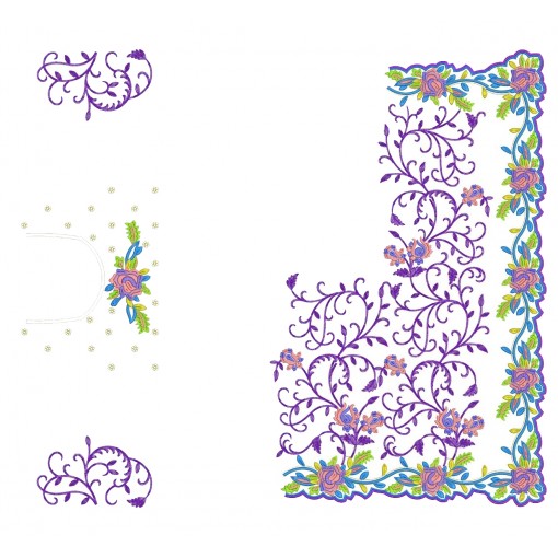 Gujarat Rajasthan Saree Embroidery Design Gujarat Rajasthan Saree Embroidery Design